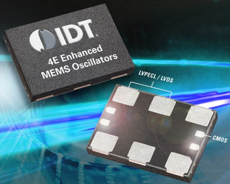 IDT推出支持5Gbps控制器应用的CMOS振荡器
